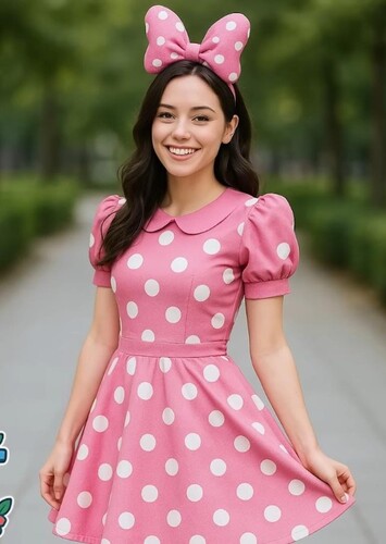 Human Minnie Mouse