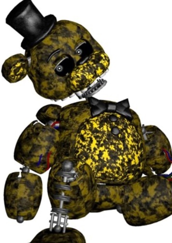 Ignited Golden Freddy