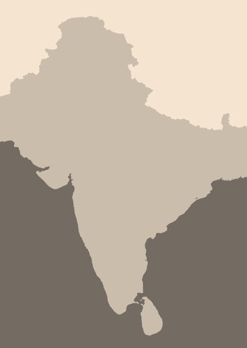 Indian scontinent (South Asia)