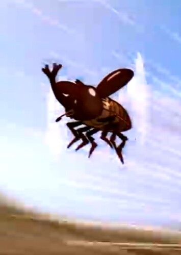 Jang Poong the Japanese rhinoceros beetle