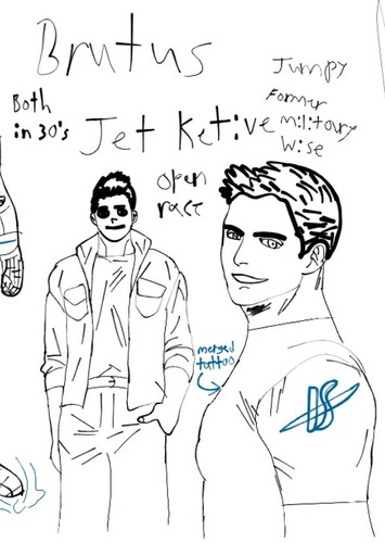 Jet Ketive (One half of Brutus)