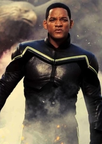 John Hancock, an alcoholic superhero.