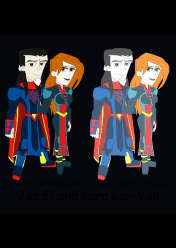 Jor-El and Lara Lor-Van