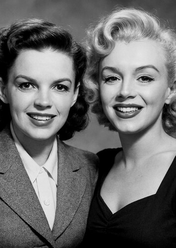 Judy Garland and Marilyn Monroe