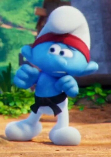 Karate Smurf