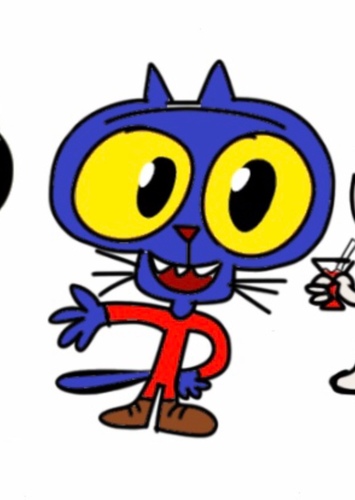 Karl the Blue Cat