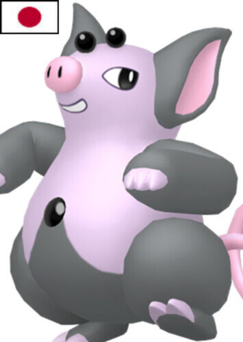 Keaki's Grumpig (Japanese)