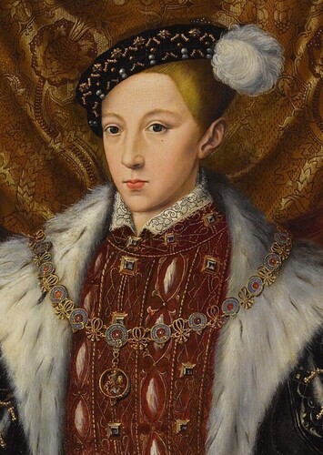 King Edward VI (aged 15)
