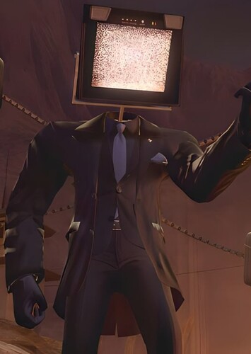 Large TV Man