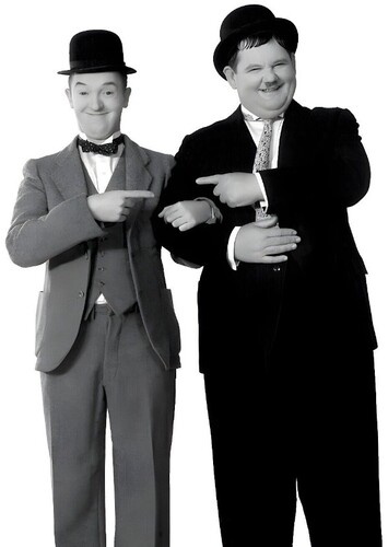 Laurel and Hardy