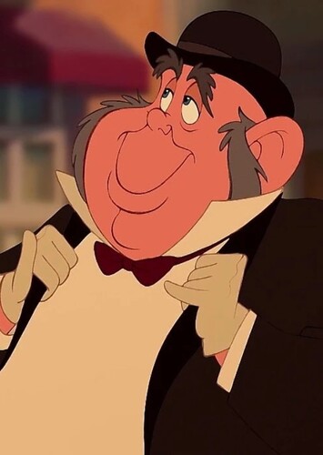 Lawrence in Beauty and the Beast (1991)