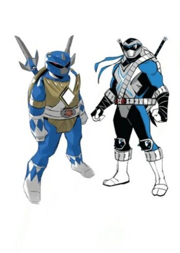 Leonardo The Blue Ranger/Dimension X Blue Ranger