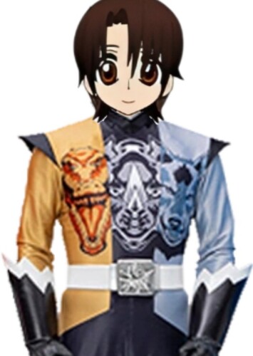 Liam/ Savage Prime Platinum Ranger (Rhino, Crocodile and Wolf forms)