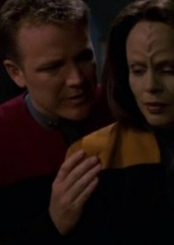 Orange: Lieutenant Cmdr. Miral Paris