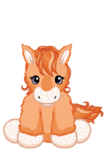 Lil Orange Pony