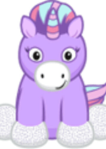 Lil Purple Spring Unicorn