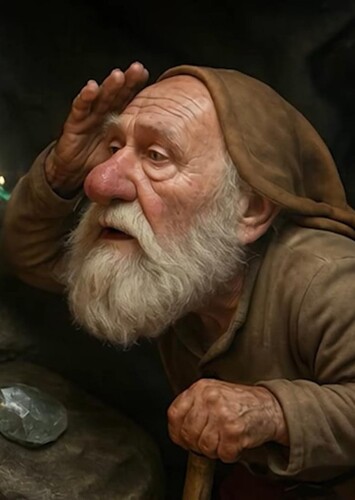 live-action Sneezy