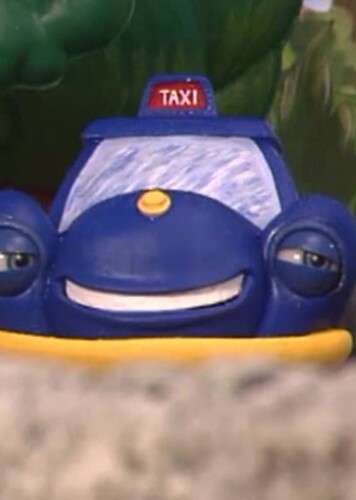 London Blue Taxicab