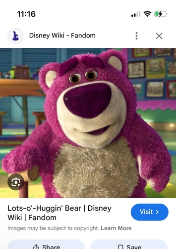 Lotso huggin bear