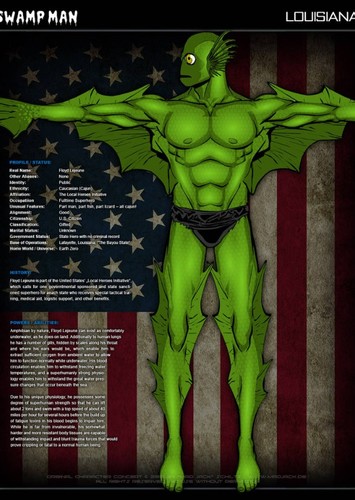 Louisiana - the bayou sate: swamp man
