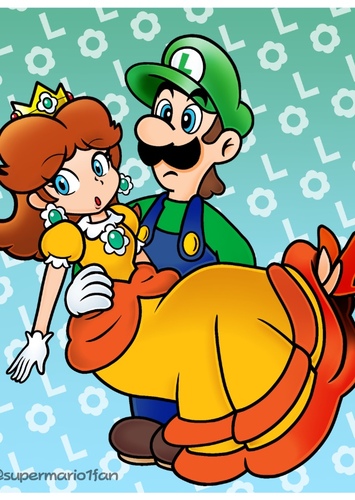 Luigi and Princess Daisy