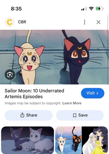 Luna and artemis