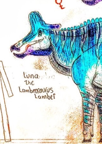Luna The Lambeosaurus Lambei