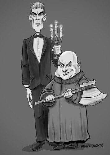 Lurch and Fester Addams