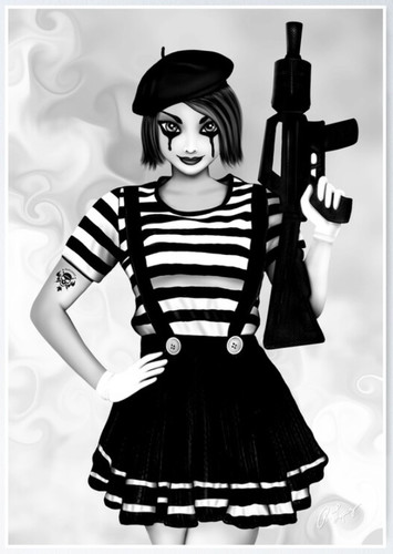 "Mademoiselle Mime"