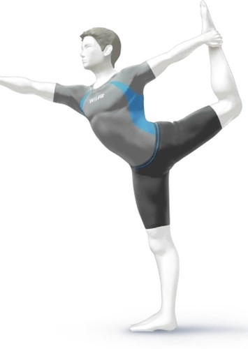 Male Wii Fit Trainer