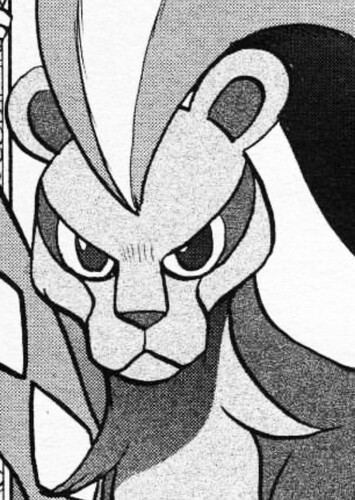 Malva's Pyroar (English Dub)