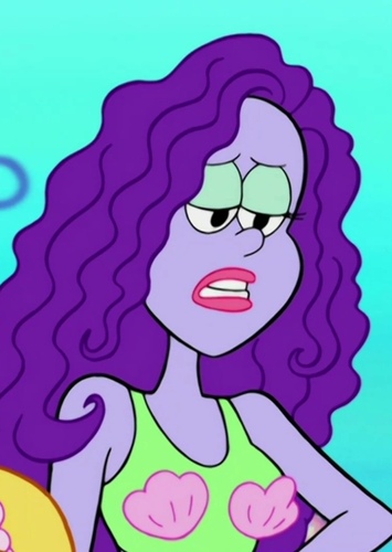 The Leader of the Mermaids of the Bikini Bottom Triangle