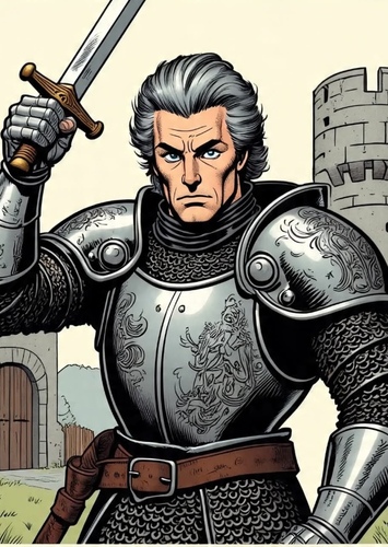 Gabelthorpe the Mewman Knight