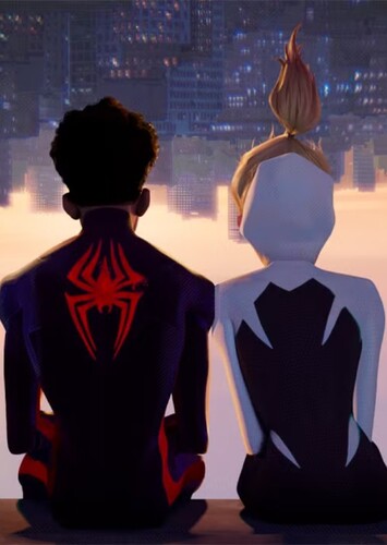 Miles Morales and Gwen Stacy