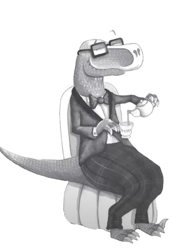 Milton the Velociraptor