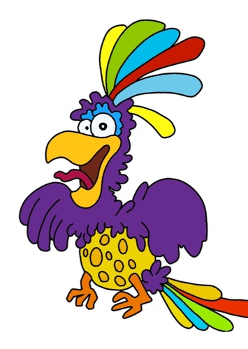 Mr Cadburys parrot