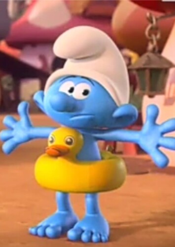 Naked Smurf