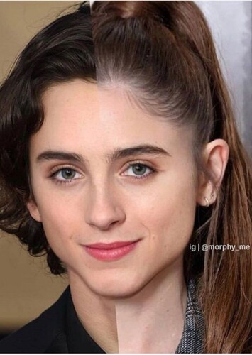 Natalia Dyer - Timothee Chalamet