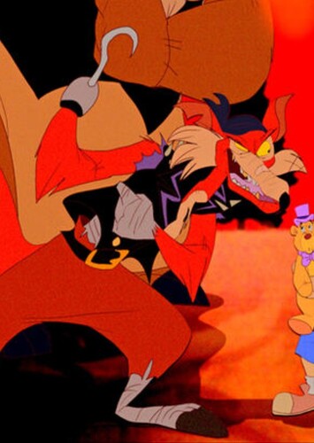 Nightmare Foxy in Don Bluth's Five Nights at Freddy's (1990's)