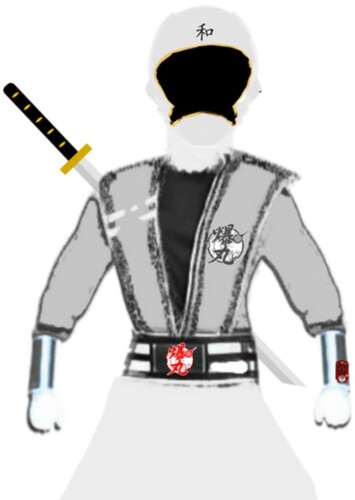 Kelly Walker The Ninja Ball White Ranger