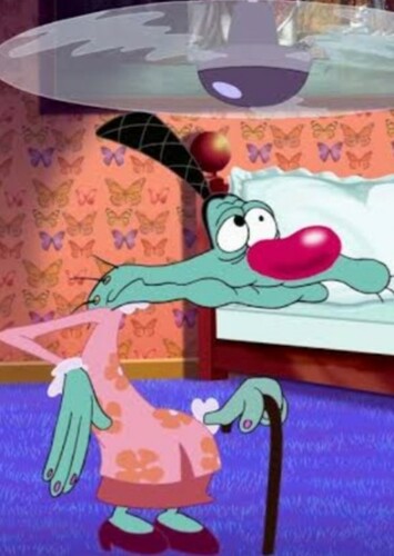 Oggy's Grandmother