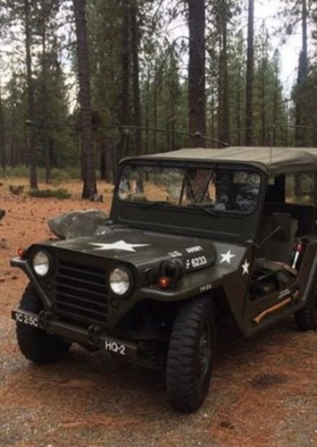 Old School Milltary Jeep