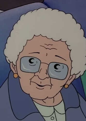 Old Woman On Plane and Bus