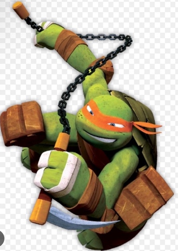 Older teenage Michaelangelo