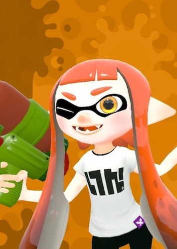 Orange Inkling Girl