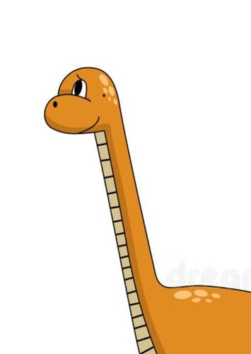 Orange Ultrasaurus