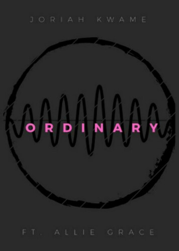 Ordinary - Joriah Kwamé
