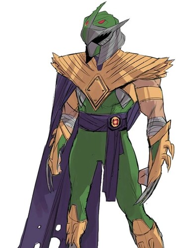 Oroku Saki Shredder The Green Ranger