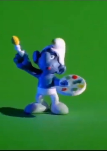 Painter Smurf