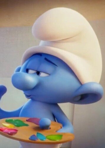 Painter Smurf